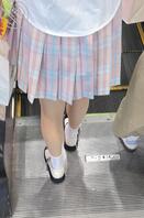 粉色jk短裙美女1