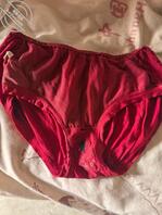 让丈母娘昨晚换下的内裤