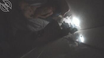 【上帝之眼】口交、后入、女上位、侧入、最后抓着骚妻的大奶子疯狂内射2