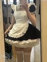 性感女仆装来咯，淫荡的是我不是女仆装。想怎么玩弄我？