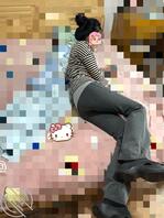 刚毕业高颜值女友，趁不注意和睡着偷拍，求屏射和合影1