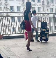 （71）偶遇极品性感少妇 黑丝 大长腿 高跟 包臀裙