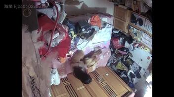 监控视角大胸换衣5