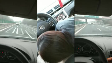 被好几个司机看到，说走就走的口交旅行，高速上，服务区&hellip;&hellip;