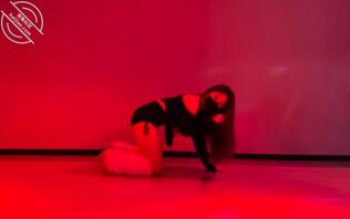 一大早就被姐姐叫起来陪她去舞蹈室练舞，到了舞蹈室里面有几个人在排队上去练2