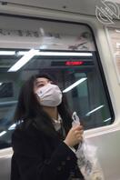 抄底肉丝长靴美女1