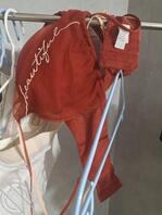 再次打胶小婶婶原味内衣