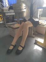 上学的表妹放假了！0