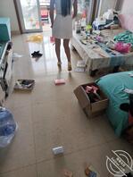 海角原创(6)给嫂子去搬家了,趁机又玩了她的脚,免费原创肉丝足交视频来喽0