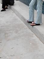 小姑娘的凉拖脚0