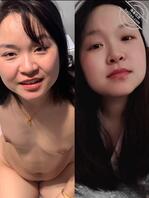 小母狗生活照裸照合拍，反差婊，想不想操她骚逼，射屏合拍返图1