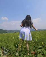 汉中油菜花快凋谢完了，带女朋友去看油菜花了。0