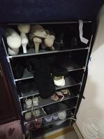 打胶到极品小美骚货，鞋柜很骚0