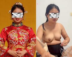 蒙眼偷拍老婆还想看她什么照片，可以评论接龙你们的老婆女友，评论过百发露脸2