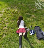 周末陪妹妹会学校闲逛，被她同学误认为情侣0