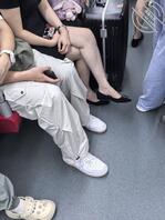 地铁 冷白皮 平底船皮鞋2