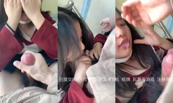&ldquo;内射我&ldquo;爱吃精液的高三小女友