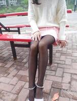 开档丝袜户外露出22