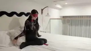 调教连体情趣极品女神