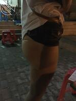 这个热裤怎么样，大阴唇都露出来了2