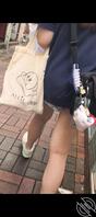 跟拍短裤美腿
