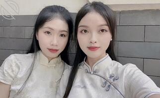 不知道大家想肏哪位呢，母狗两姐妹