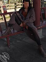 淫妻发骚露出故地重游和同事打野战的地方2