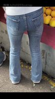 街拍牛仔裤