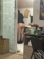 记录（20）偷拍到我妈晚上光着屁股炒菜，都没听到我进屋2