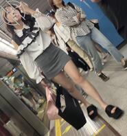 地铁小骚货，个个美腿诱惑1