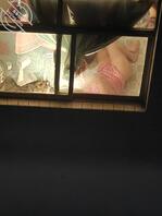 偷拍一个骚逼，整天想让他老公干她0