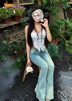 （真实原创）表姐上大学时候的生活照