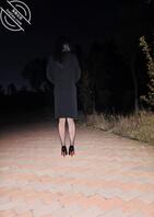 骚货母狗再次公园漏出，被插出好多白浆0