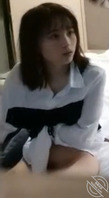 平面模特妹子借口遛狗背着男友去酒店 与眼镜男翻云覆雨 附写真1