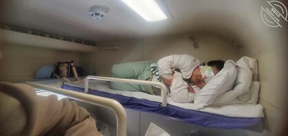 火车卧铺晒一晒连拍1