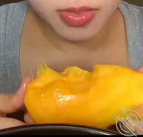 【真实原创】160、大芒果美味不可挡,可真够黄的嘿1