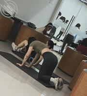 各种美腿瑜伽裤，刚拍的，健身房的也有，2