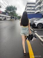 新拍的两个大长腿美女0