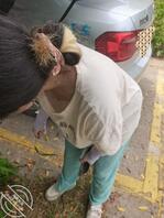 小姐姐初心大意，挂空出来