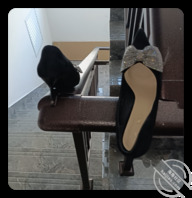 过年玩的金店小少妇小雪的极品高跟黑白两双-黑高