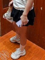 买早饭的美腿同事2