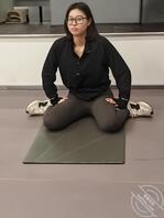 健身房短发眼镜瑜伽裤0