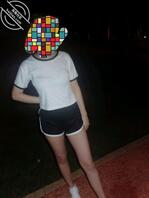 【原创10我有个漂亮的姐姐,我想日她】和姐姐夜跑,拍到姐姐大长腿1