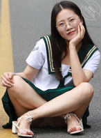 毕业照拍摄走光