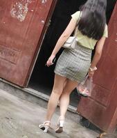 包臀裙  好像干她