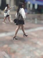 （66）偶遇齐b短裙高跟女大