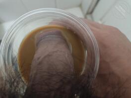 第一次给骚姐喝精液咖啡