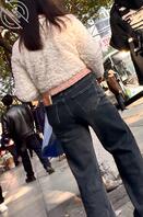 大街上意淫一些骚逼1