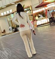 背影完美，大屁股，瑜伽裤，丝袜2