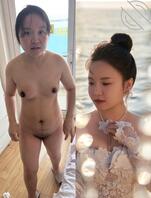 让母狗穿着婚纱去做鸡，是不是更有想操她骚逼的欲望